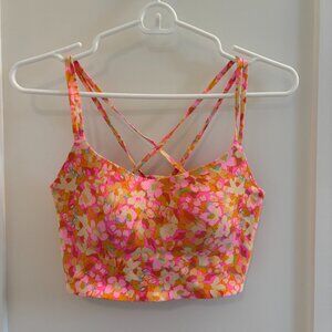 AERIE real me hold up sports bra size S